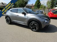 USED 2023 23 NISSAN JUKE 1.6 N-Connecta SUV 5dr Petrol Hybrid Automatic Euro 6 (143 ps) SELF CHARGING PETROL/ELEC HYBRID AUTOMATIC,,,,EX MOTABILITY ONE OWNER,,,,FULL SERVICE HISTORY,,,,ONLY 22000 MILES,,,,NEW M.O.T AND SERVICE BEFORE COLLECTION,,,,PARTS AND LABOUR WARRANTY INCLUDED.