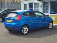 USED 2016 16 FORD FIESTA 1.0T EcoBoost Zetec Blue Edition Hatchback 5dr Petrol Manual Euro 6 (s/s) (100 ps) Full FORD Service History  |  1 Owner From Brand New  |  2 Keys