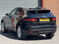USED 2019 19 JAGUAR F-PACE 2.0 D180 Portfolio SUV 5dr Diesel Auto AWD Euro 6 (s/s) (180 ps) BLACK+CLEANEXAMPLE+LOADED