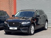 USED 2019 19 JAGUAR F-PACE 2.0 D180 Portfolio SUV 5dr Diesel Auto AWD Euro 6 (s/s) (180 ps) BLACK+CLEANEXAMPLE+LOADED