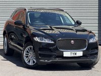 USED 2019 19 JAGUAR F-PACE 2.0 D180 Portfolio SUV 5dr Diesel Auto AWD Euro 6 (s/s) (180 ps) BLACK+CLEANEXAMPLE+LOADED