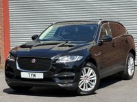 USED 2019 19 JAGUAR F-PACE 2.0 D180 Portfolio SUV 5dr Diesel Auto AWD Euro 6 (s/s) (180 ps) BLACK+CLEANEXAMPLE+LOADED