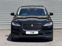 USED 2019 19 JAGUAR F-PACE 2.0 D180 Portfolio SUV 5dr Diesel Auto AWD Euro 6 (s/s) (180 ps) BLACK+CLEANEXAMPLE+LOADED