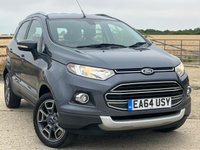 USED 2014 64 FORD ECOSPORT 1.5 TDCi Titanium 2WD Euro 5 5dr Â£35 Road Tax/Leather Seats/VGC
