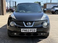 USED 2012 62 NISSAN JUKE 1.6 Acenta Premium SUV 5 Door Petrol Manual Black REVERSE CAM+CRUISE+USB+AUX