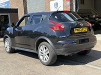 USED 2012 62 NISSAN JUKE 1.6 Acenta Premium SUV 5 Door Petrol Manual Black REVERSE CAM+CRUISE+USB+AUX