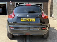 USED 2012 62 NISSAN JUKE 1.6 Acenta Premium SUV 5 Door Petrol Manual Black REVERSE CAM+CRUISE+USB+AUX