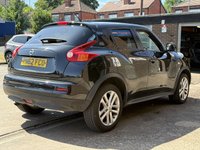 USED 2012 62 NISSAN JUKE 1.6 Acenta Premium SUV 5 Door Petrol Manual Black REVERSE CAM+CRUISE+USB+AUX