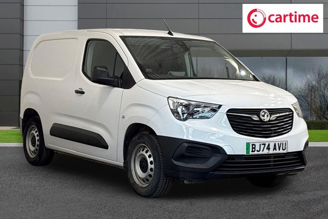 View our Vauxhall Combo 2300 50kWh Prime Panel Van 5dr Electric Auto L1 (7.4kW Charger) (136 ps)
