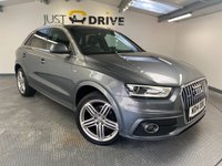 USED 2014 14 AUDI Q3 2.0 TDI S line Plus SUV 5dr Diesel S Tronic quattro Euro 5 (s/s) (177 ps) 4WD, HEATED LEATHER, NAV !