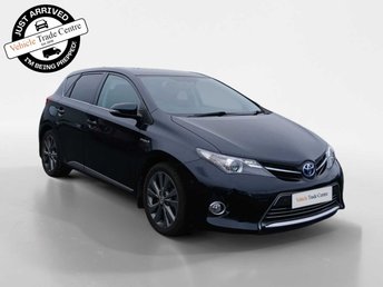 2013 TOYOTA AURIS 1.8 VVT-h Excel Hatchback 5dr Petrol Hybrid CVT Euro 5 (s/s) (136 ps) &pound;9999.00