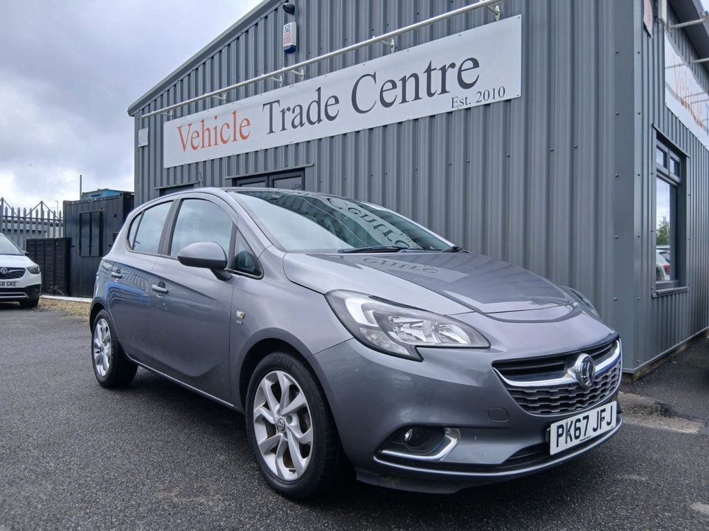 Grey 2017 Vauxhall Corsa Hatchback Front-wheel drive Manual