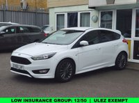 USED 2017 66 FORD FOCUS 1.0T EcoBoost ST-Line Hatchback 5dr Petrol Manual Euro 6 (s/s) (125 ps) Full Service History  |  Only 2 Owners From Brand New  |  2 Keys