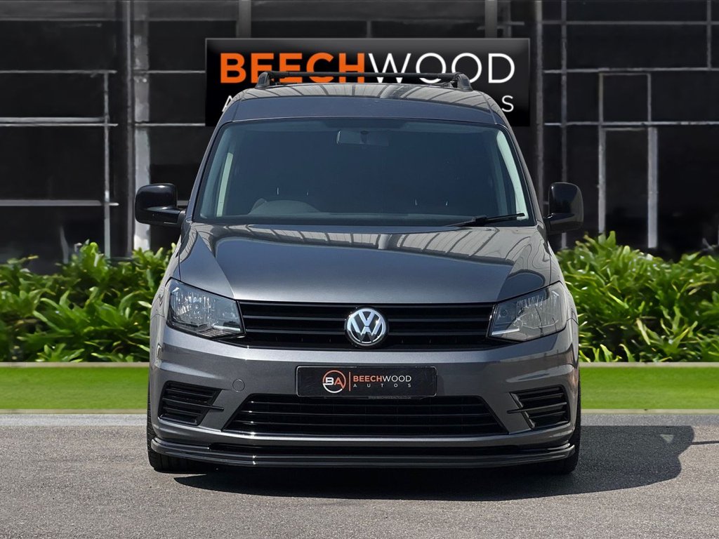 USED 2018 68 VOLKSWAGEN CADDY 2.0 TDI C20 BlueMotion Tech Trendline Panel Van 5dr Diesel Manual SWB Euro 6 (s/s) (102 ps) AIR CON / COILOVERS /19s