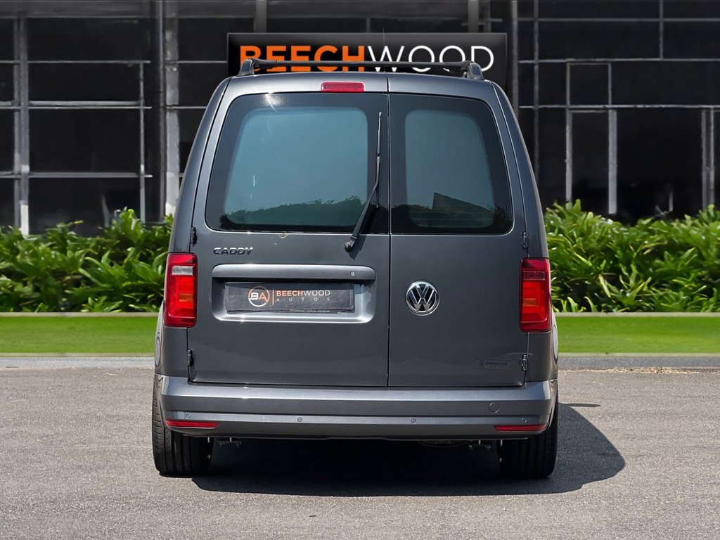 USED 2018 68 VOLKSWAGEN CADDY 2.0 TDI C20 BlueMotion Tech Trendline Panel Van 5dr Diesel Manual SWB Euro 6 (s/s) (102 ps) AIR CON / COILOVERS /19s