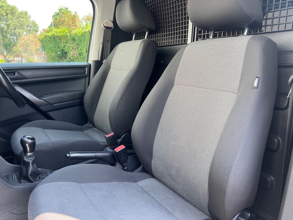 USED 2018 68 VOLKSWAGEN CADDY 2.0 TDI C20 BlueMotion Tech Trendline Panel Van 5dr Diesel Manual SWB Euro 6 (s/s) (102 ps) AIR CON / COILOVERS /19s