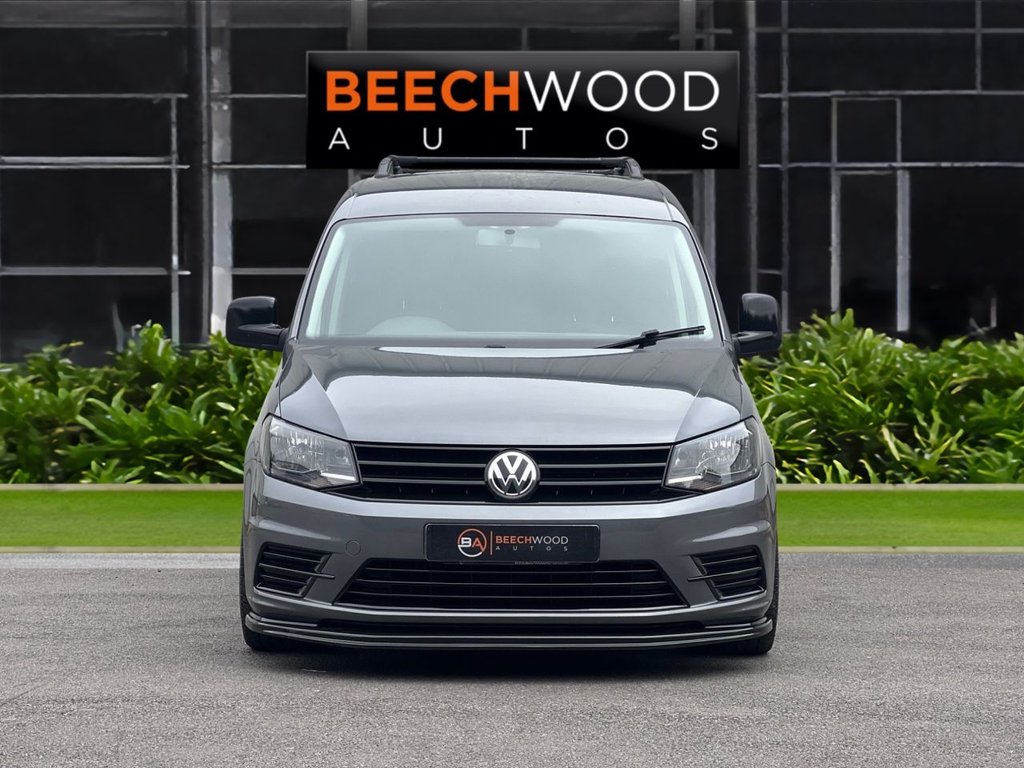 USED 2018 68 VOLKSWAGEN CADDY 2.0 TDI C20 BlueMotion Tech Trendline Panel Van 5dr Diesel Manual SWB Euro 6 (s/s) (102 ps) AIR CON / COILOVERS /19s