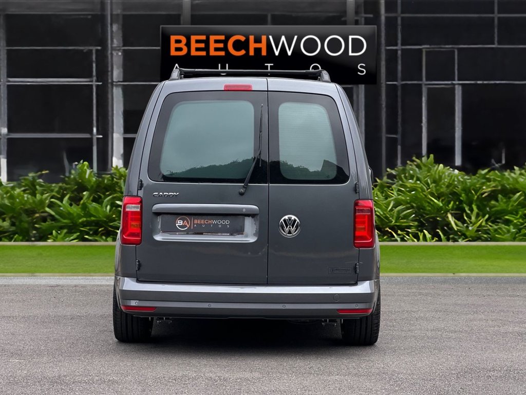 USED 2018 68 VOLKSWAGEN CADDY 2.0 TDI C20 BlueMotion Tech Trendline Panel Van 5dr Diesel Manual SWB Euro 6 (s/s) (102 ps) AIR CON / COILOVERS /19s