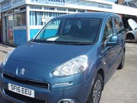 USED 2015 15 PEUGEOT PARTNER TEPEE 1.6 HDi Tepee S MPV 5dr Diesel Manual (135 g/km, 92 bhp) 