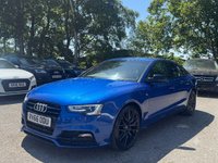 USED 2016 66 AUDI A5 3.0 TDI V6 Black Edition Plus Sportback 5dr Diesel S Tronic quattro Euro 6 (s/s) (245 ps) 