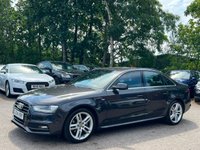 USED 2014 14 AUDI A4 2.0 TDI S line Saloon 4dr Diesel Multitronic Euro 5 (s/s) (150 ps) 