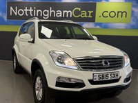 USED 2015 15 SSANGYONG REXTON 2.0 e-XDi SX SUV 5dr Diesel Manual 4WD Euro 5 (155 ps) ****LOW MILEAGE****