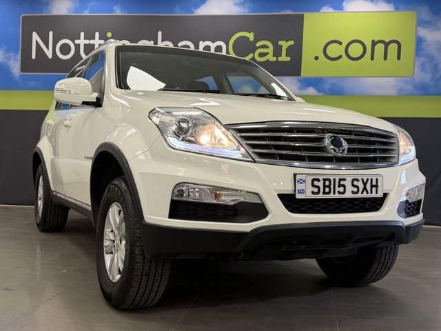 View our Ssangyong Rexton range