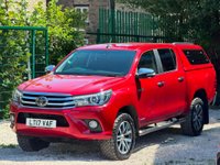 USED 2017 17 TOYOTA HILUX 2.4 D-4D Invincible Auto 4WD Euro 6 4dr (TSS, 3.5t) OVER Â£6000 SPENT LAST SERVICE