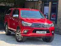 USED 2017 17 TOYOTA HILUX 2.4 D-4D Invincible Auto 4WD Euro 6 4dr (TSS, 3.5t) OVER Â£6000 SPENT LAST SERVICE