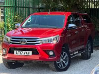 USED 2017 17 TOYOTA HILUX 2.4 D-4D Invincible Auto 4WD Euro 6 4dr (TSS, 3.5t) OVER Â£6000 SPENT LAST SERVICE