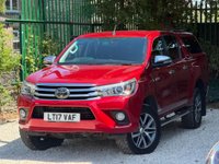 USED 2017 17 TOYOTA HILUX 2.4 D-4D Invincible Auto 4WD Euro 6 4dr (TSS, 3.5t) OVER Â£6000 SPENT LAST SERVICE