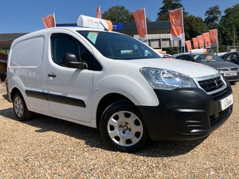 2018 PEUGEOT PARTNER 1.6 BLUEHDI 854 PROFESSIONAL PANEL VAN 5dr L1 EURO 6 **NO VAT** &pound;6290.00