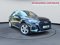 USED 2021 21 AUDI Q5 2.0 TFSI 45 S line Sportback 5dr Petrol S Tronic quattro Euro 6 (s/s) (265 ps) C/S PACK+360CAM+B/O AUDIO+FSH