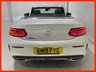 USED 2019 19 MERCEDES-BENZ C CLASS 2.0 C300d AMG Line (Premium) Cabriolet 2dr Diesel G-Tronic+ Euro 6 (s/s) (245 ps) RED ROOF-SATNAV-AC-LEATHER