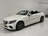 USED 2019 19 MERCEDES-BENZ C CLASS 2.0 C300d AMG Line (Premium) Cabriolet 2dr Diesel G-Tronic+ Euro 6 (s/s) (245 ps) RED ROOF-SATNAV-AC-LEATHER