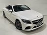 USED 2019 19 MERCEDES-BENZ C CLASS 2.0 C300d AMG Line (Premium) Cabriolet 2dr Diesel G-Tronic+ Euro 6 (s/s) (245 ps) RED ROOF-SATNAV-AC-LEATHER