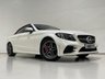 USED 2019 19 MERCEDES-BENZ C CLASS 2.0 C300d AMG Line (Premium) Cabriolet 2dr Diesel G-Tronic+ Euro 6 (s/s) (245 ps) RED ROOF-SATNAV-AC-LEATHER