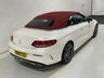 USED 2019 19 MERCEDES-BENZ C CLASS 2.0 C300d AMG Line (Premium) Cabriolet 2dr Diesel G-Tronic+ Euro 6 (s/s) (245 ps) RED ROOF-SATNAV-AC-LEATHER