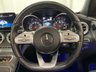 USED 2019 19 MERCEDES-BENZ C CLASS 2.0 C300d AMG Line (Premium) Cabriolet 2dr Diesel G-Tronic+ Euro 6 (s/s) (245 ps) RED ROOF-SATNAV-AC-LEATHER