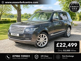 2015 LAND ROVER RANGE ROVER 3.0h SDV6 AUTOBIOGRAPHY DIESEL HYBRID AUTOMATIC 4X4 EURO 6 £22499.00