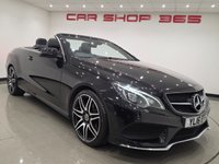 USED 2016 16 MERCEDES-BENZ E CLASS 2.1 E220d AMG Line Edition Cabriolet 2dr Diesel G-Tronic+ Euro 6 (s/s) (177 ps) 