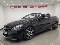 USED 2016 16 MERCEDES-BENZ E CLASS 2.1 E220d AMG Line Edition Cabriolet 2dr Diesel G-Tronic+ Euro 6 (s/s) (177 ps) 