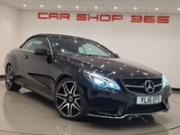 USED 2016 16 MERCEDES-BENZ E CLASS 2.1 E220d AMG Line Edition Cabriolet 2dr Diesel G-Tronic+ Euro 6 (s/s) (177 ps) 