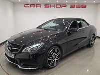 USED 2016 16 MERCEDES-BENZ E CLASS 2.1 E220d AMG Line Edition Cabriolet 2dr Diesel G-Tronic+ Euro 6 (s/s) (177 ps) 