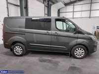 USED 2023 23 FORD TRANSIT CUSTOM 2.0 320 EcoBlue Limited Crew Van Auto L1 H1 Euro 6 (170 ps) * 6 seats * AIR CON + 6 SEATS + EURO 6