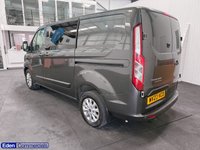 USED 2023 23 FORD TRANSIT CUSTOM 2.0 320 EcoBlue Limited Crew Van Auto L1 H1 Euro 6 (170 ps) * 6 seats * AIR CON + 6 SEATS + EURO 6