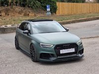 USED 2019 69 AUDI RS3 2.5 TFSI Audi Sport Edition Sportback 5dr Petrol S Tronic quattro Euro 6 (s/s) (400 ps) FSH|PANROOF|SS'SEATS|MAXTON
