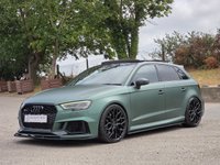 USED 2019 69 AUDI RS3 2.5 TFSI Audi Sport Edition Sportback 5dr Petrol S Tronic quattro Euro 6 (s/s) (400 ps) FSH|PANROOF|SS'SEATS|MAXTON
