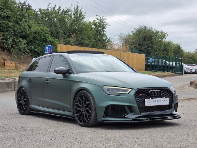 View our Audi Rs3 2.5 TFSI Audi Sport Edition Sportback 5dr Petrol S Tronic quattro Euro 6 (s/s) (400 ps)