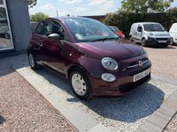 USED 2016 65 FIAT 500 1.2 Pop Hatchback 3dr Petrol Manual Euro 6 (s/s) (69 bhp) 12 Service stamps!!